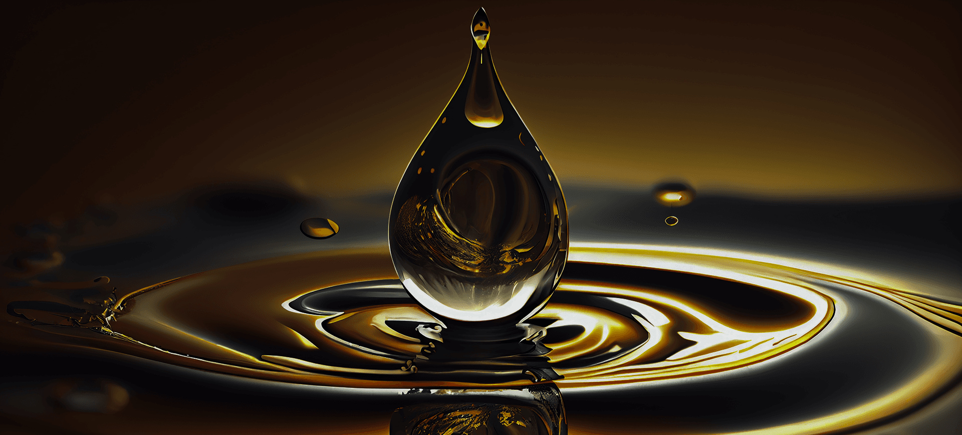 Изображение капли качественного масла