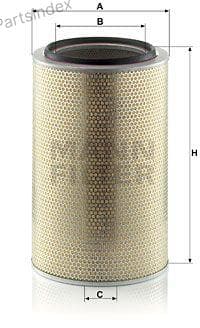 Изображение - Фильтр воздушный MANN-C 33 1600/2 ***