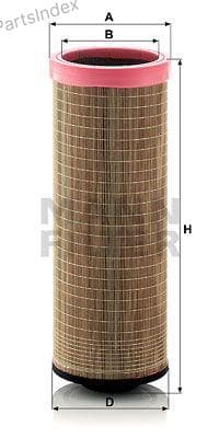 Изображение - Фильтр воздушный MANN-CF 23 550/2 ***