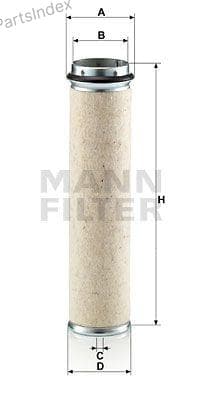 Изображение - Фильтр воздушный MANN-CF 800 ***