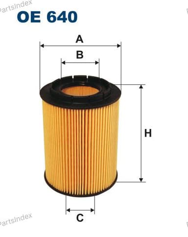 Изображение - Фильтр масляный Filtron OE 640 (HU 932/6 N)