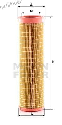 Изображение - Фильтр воздушный MANN-CF 15 116/2