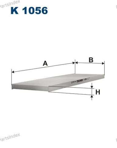 Изображение - Фильтр салонный Filtron K 1056 (CU 4442)