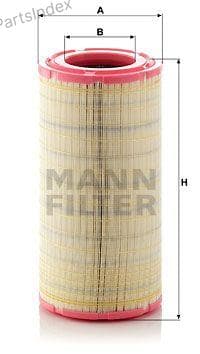 Изображение - Фильтр воздушный MANN-C 24 904/2
