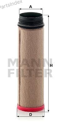 Изображение - Фильтр воздушный MANN-CF 1280
