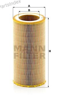 Изображение - Фильтр воздушный MANN-C 10 050