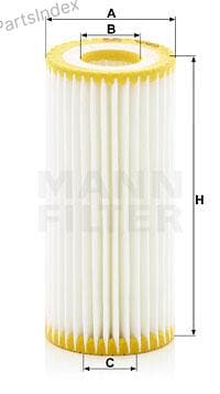 Изображение - Фильтр масляный MANN HU 6013 Z