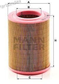 Изображение - Фильтр воздушный MANN-C 1430