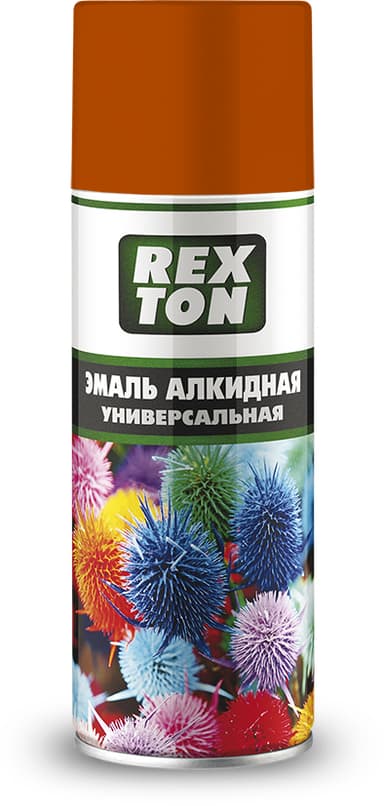 Изображение - RT101.30 Эмаль алкидная универсальная REXTON, оранжевая, аэрозоль
