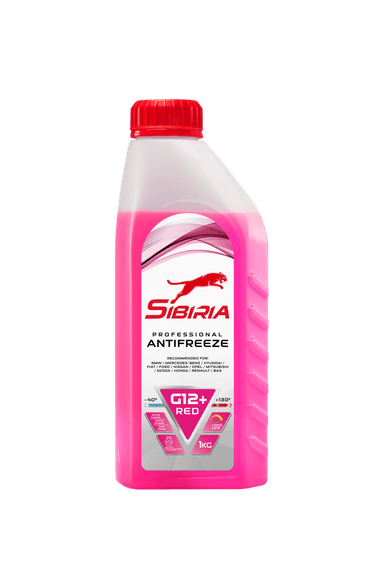 Изображение - SIBIRIA ANTIFREEZE G12+ red -40