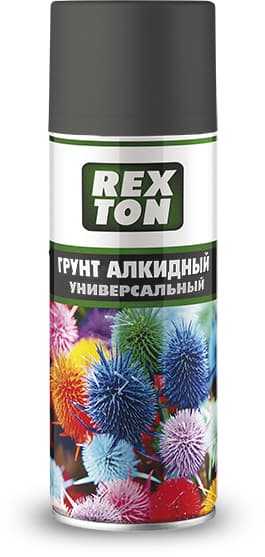 Изображение - RT140.00 Грунт универсальный алкидный REXTON, черный, аэрозоль