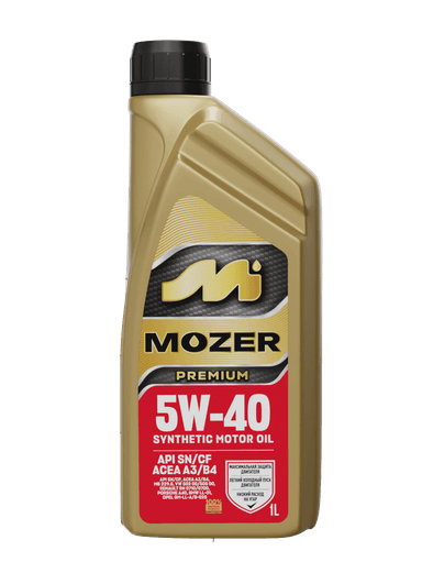 Изображение - MOZER Premium SAE 5w-40 API SN/CF