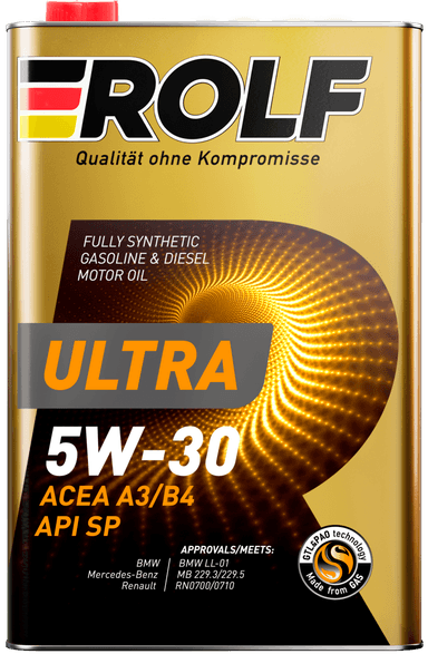Изображение - ROLF Ultra SAE 5w-30,  ACEA A3/B4, API SP