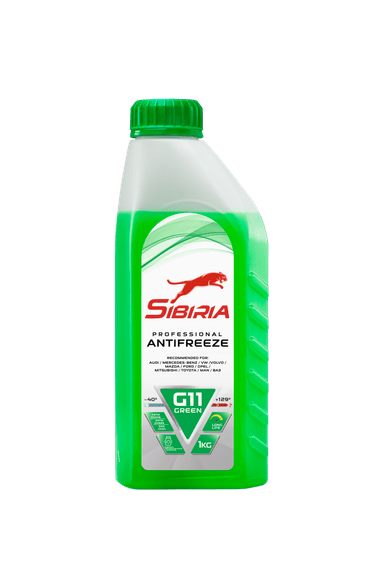 Изображение - SIBIRIA ANTIFREEZE -40 G-11 зеленый