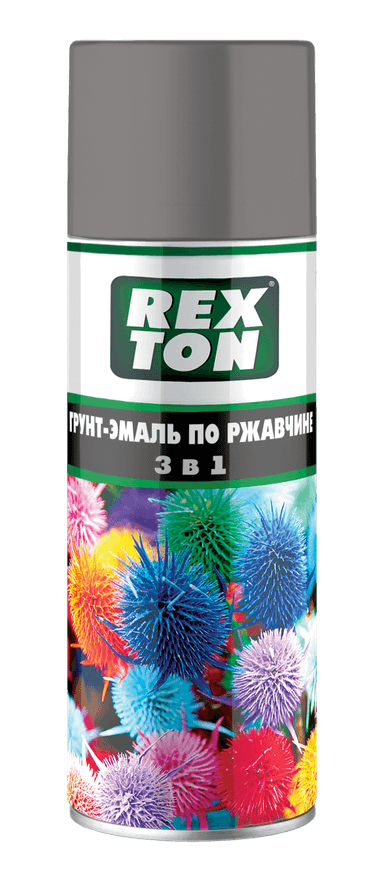 Изображение - RT150.30 Грунт-эмаль по ржавчине 3 в 1, серый, аэрозоль