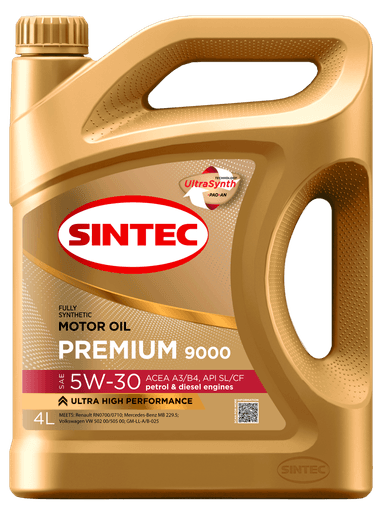Изображение - SINTEC PREMIUM 9000 SAE 5W-30  A3/B4, SL/CF