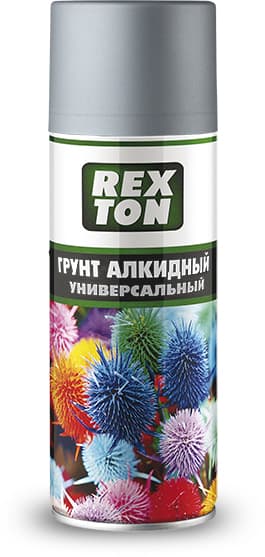 Изображение - RT140.20 Грунт универсальный алкидный REXTON, серый, аэрозоль