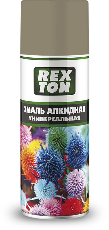 Изображение - RT101.50 Эмаль алкидная универсальная REXTON, бежевая, аэрозоль